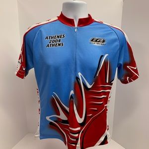 Louis Garneau Canada 2004 Athens Cycling Jersey S
